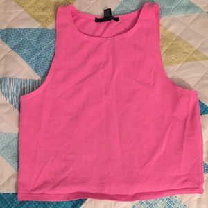 Pink Crop Top